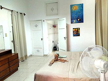 Detalle de la habitacion dormitorio
