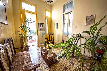 Sala de estar de la Casa Colonial 