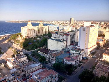 Vistas desde apartamento al Hotel Nacional