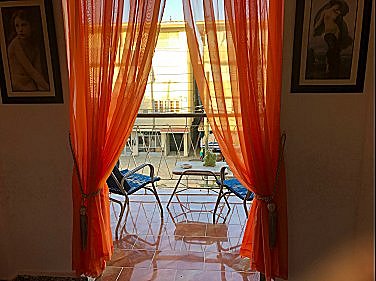 Balcon-terraza del apartamento