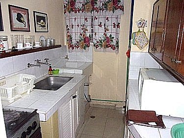Cocina del apartamento de Natacha