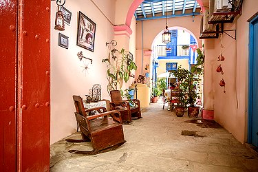 Patio de la Casa Colonial 1836