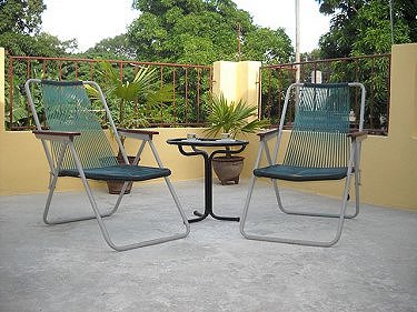 Terraza de la casa