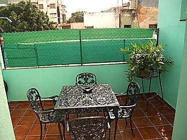 Terraza de la habitacion