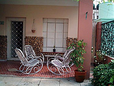 Terraza de entrada