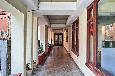 Entrada al apartamento de Anabel 