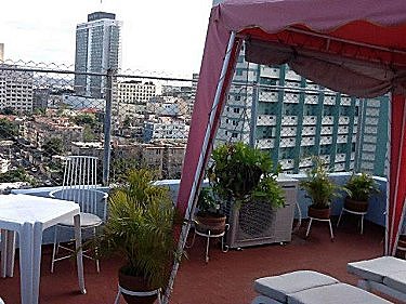 Detalle de la terraza