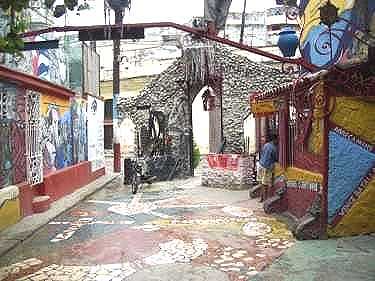 Callejon de Hammel, cerca de la casa