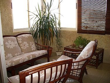 Terraza acristalada
