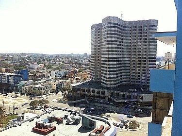 Vistas al Hotel Cohiba