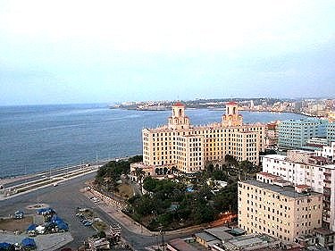 Vistas desde apartamento de Julia al Hotel Nacional