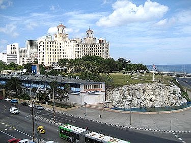 Vistas al Hotel Nacional y al mar